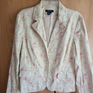 Chaps stretch cotton blazer